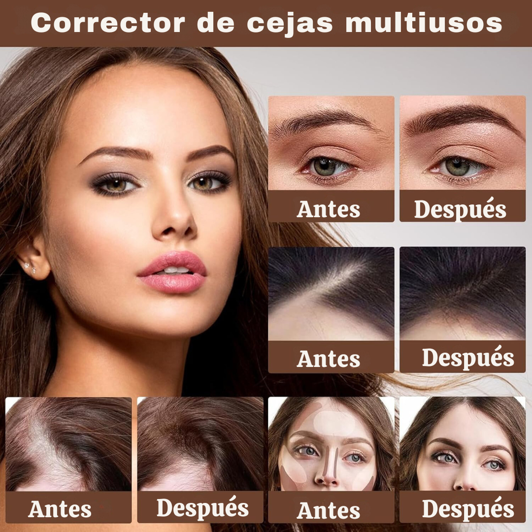 BrowFix™️ - Kit cejas con 10 plantillas