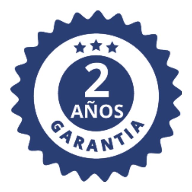 2 años de garantía